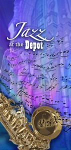 banner for Claremont Jazz at the Depot banner for Claremont Jazz at the Depot done in Photoshop