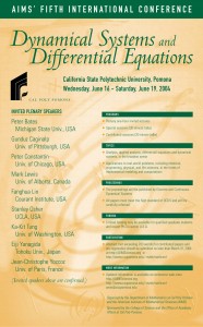 poster for Cal Poly Pomona math conference