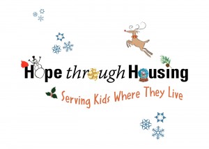 holiday card for Hope Through Housing