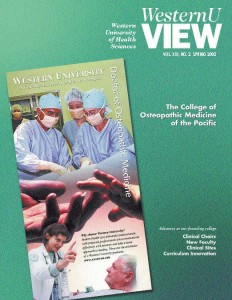 wuv14coverweb WesternU View magazine, cover design