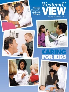 wuv7webcover WesternU View magazine, cover design