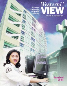 wuv8coverweb WesternU View magazine. cover design