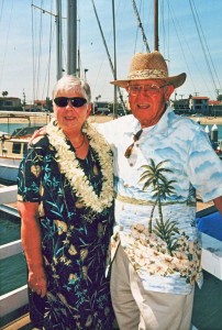 Mom and Dad at my sister's wedding 2002.